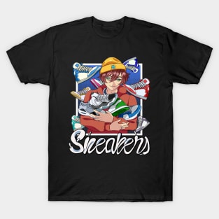 Sneakerhead Cozy Boy Sneakers Kicks Collector T-Shirt